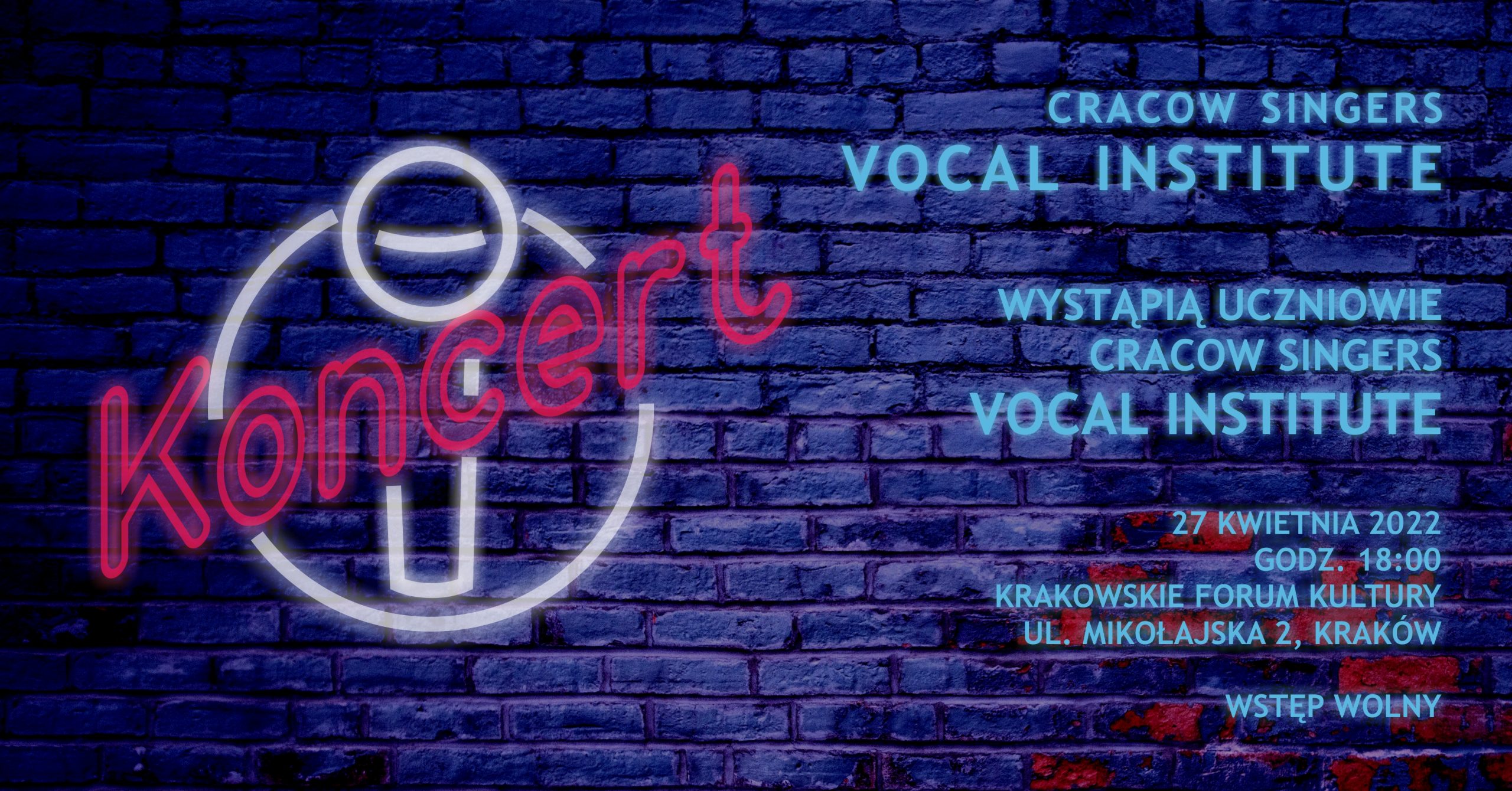 Koncert uczniów Vocal Institute